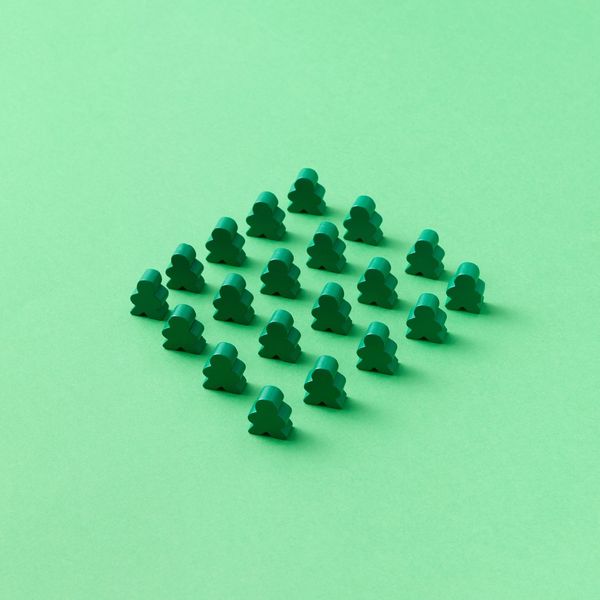 Abstract visual of regular pattern and consistency